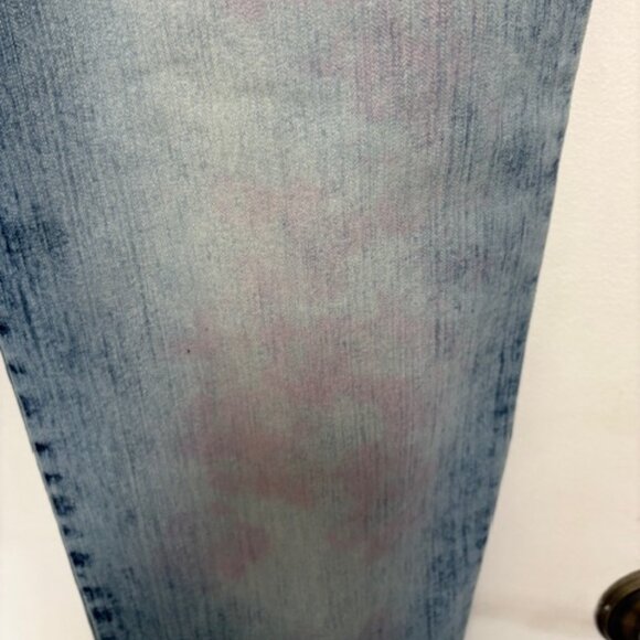 GLORIA VANDERBILT WOMENS AMANDA SPLASH OF PINK JEANS. SZ. 14 NEVER WORN! - Picture 2 of 4